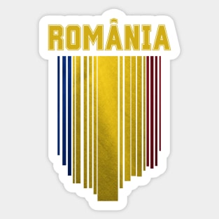 Romania flag, romanian flag Sticker